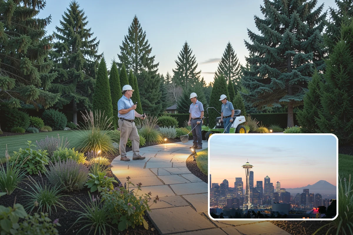 Lawn Maintenance in Seattle, King County, WA - One dependable crew for all routine lawn care