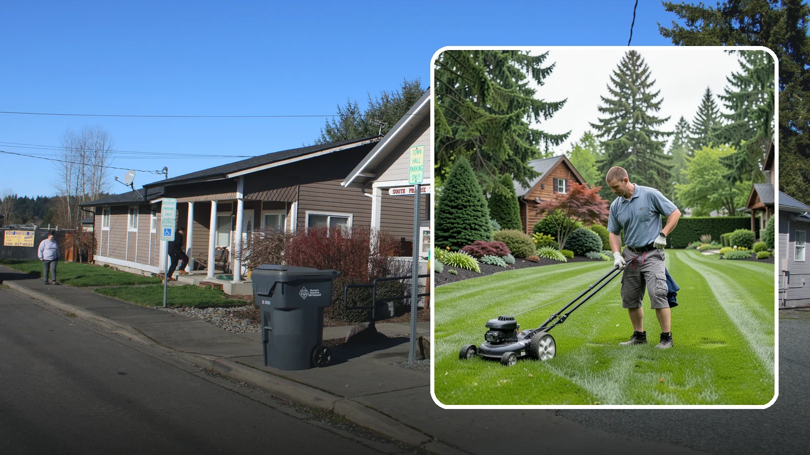 Lawn Maintenance in South Prairie, Pierce County, WA - Complete lawn maintenance that keeps your yard mowed, edged, and healthy on a regular schedule.