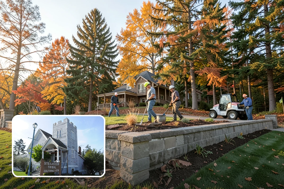 Lawn Maintenance in Steilacoom, Pierce County, WA - One dependable crew for all routine lawn care