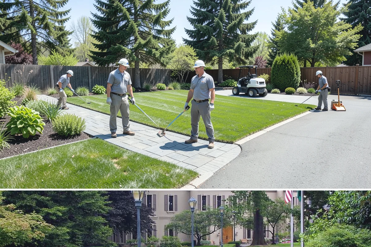 Lawn Maintenance in Woodinville, King County, WA - Weekly or bi-weekly through the growing season