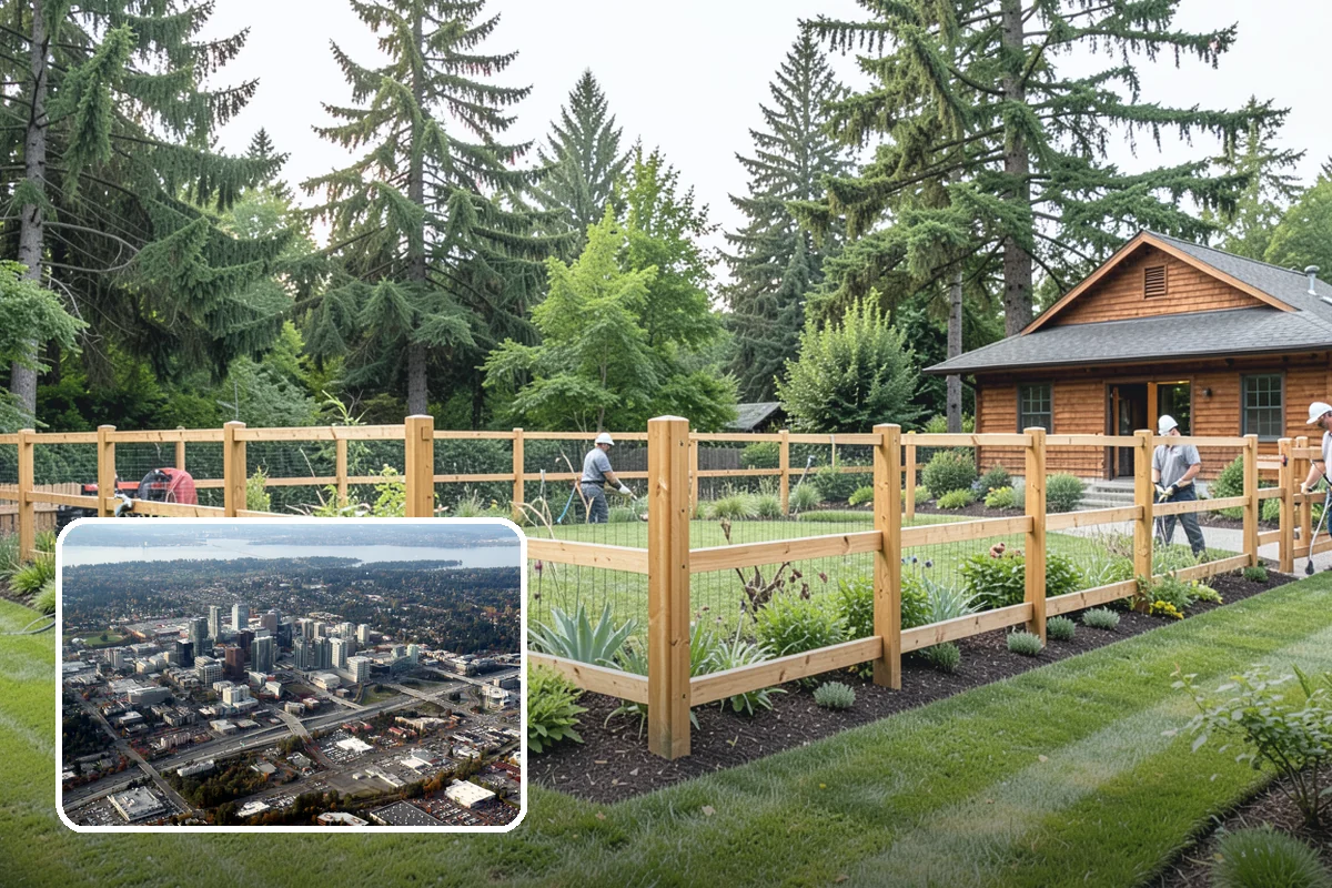 Lawn Mowing in Bellevue, King County, WA - Healthy dense turf that resists weeds and moss