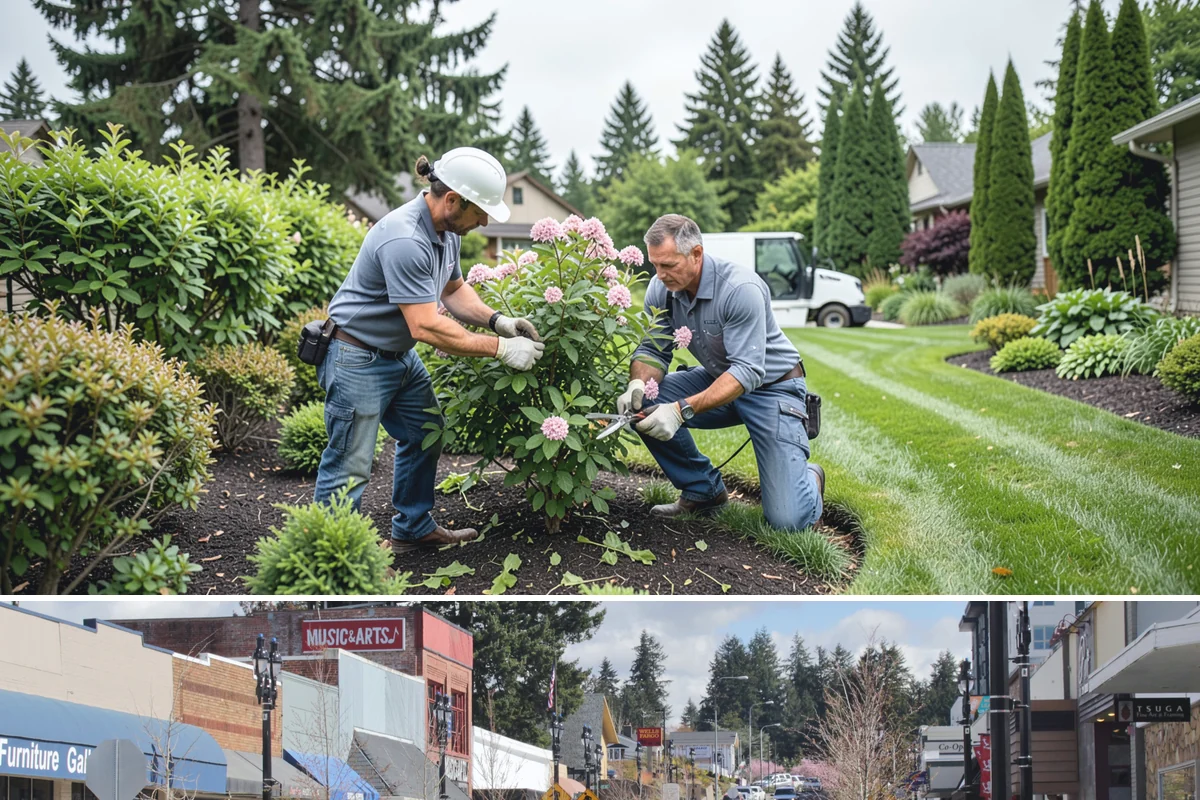 Lawn Mowing in Bothell, King County, WA - Weekly from spring through fall during peak growth
