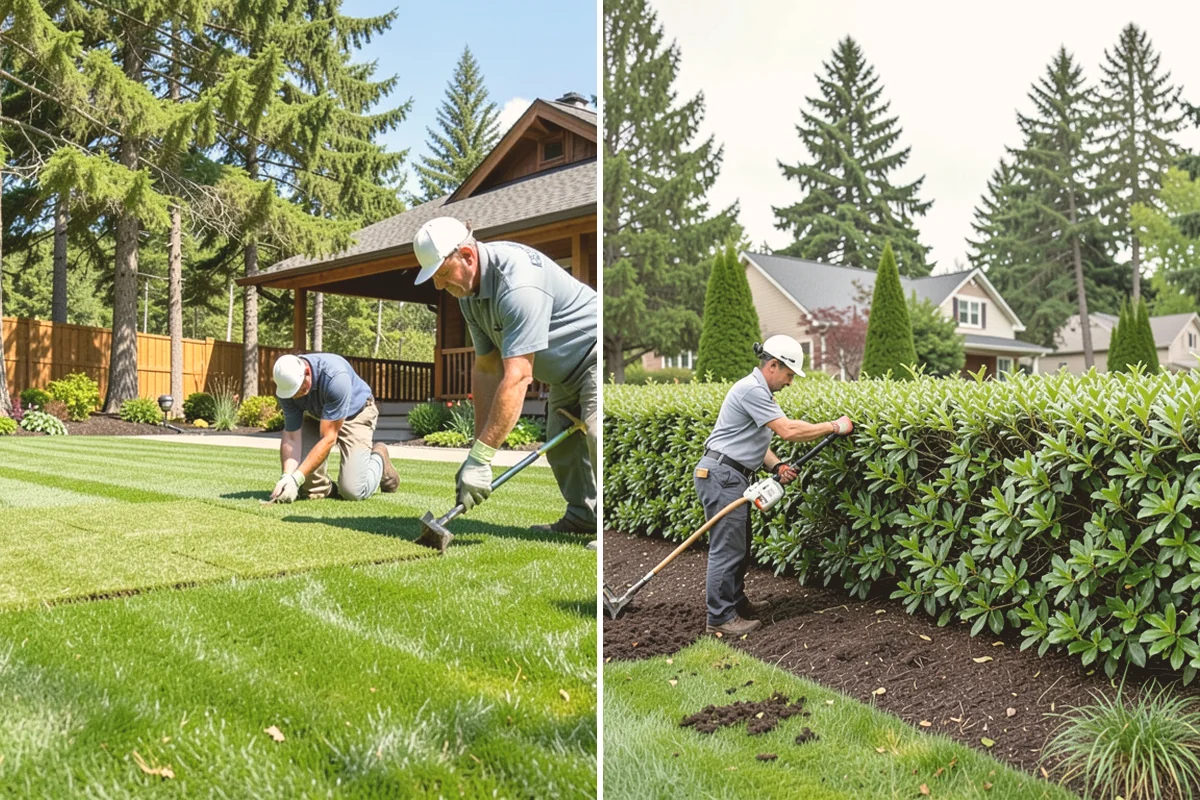 Lawn Mowing in Brier, Snohomish County, WA - Assess grass height and set the correct cutting height for the season