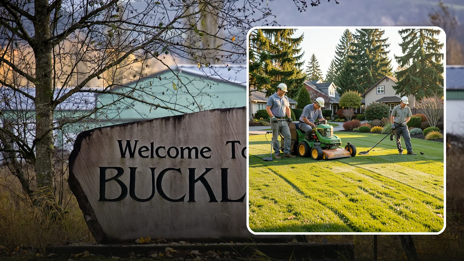 Lawn Mowing in Buckley, Pierce County, WA - Professional lawn mowing that keeps your grass healthy, even, and sharp-looking all season long.