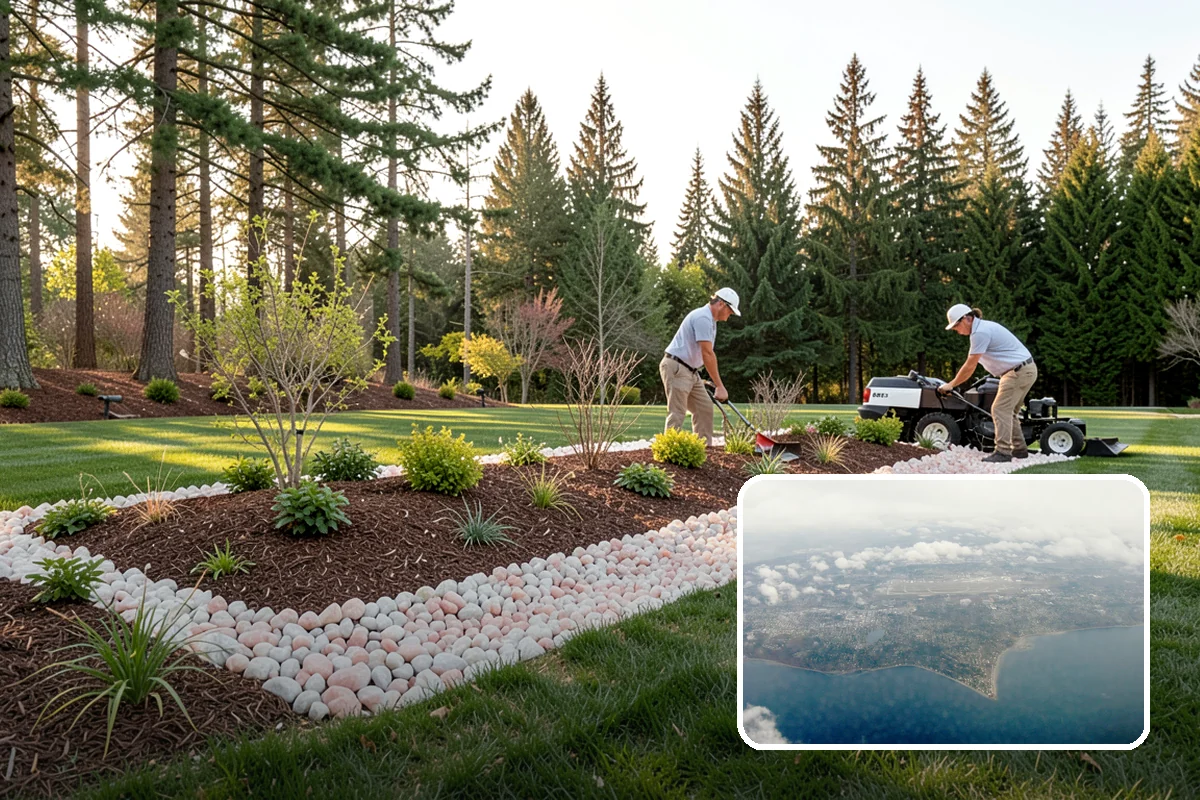 Lawn Mowing in Burien, King County, WA - Healthy dense turf that resists weeds and moss