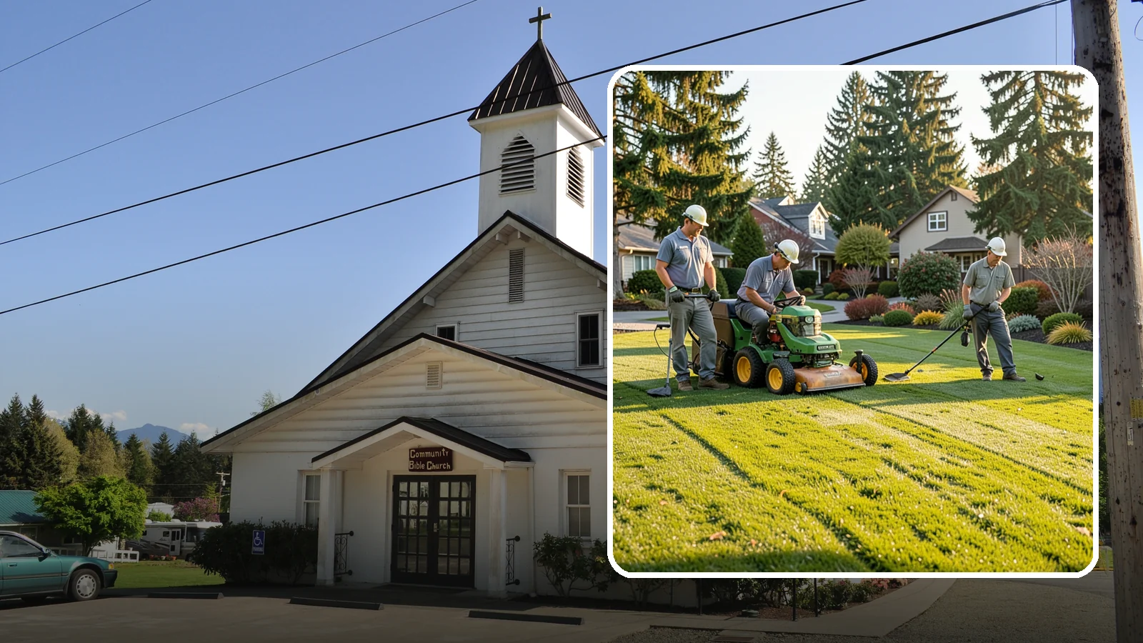 Lawn Mowing in Concrete, Skagit County, WA - Professional lawn mowing that keeps your grass healthy, even, and sharp-looking all season long.