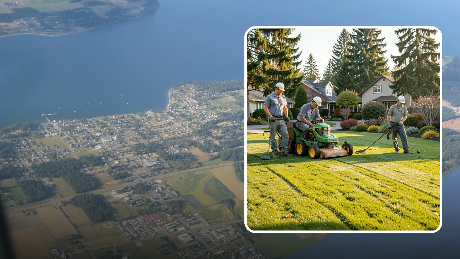 Lawn Mowing in Coupeville, Island County, WA - Professional lawn mowing that keeps your grass healthy, even, and sharp-looking all season long.
