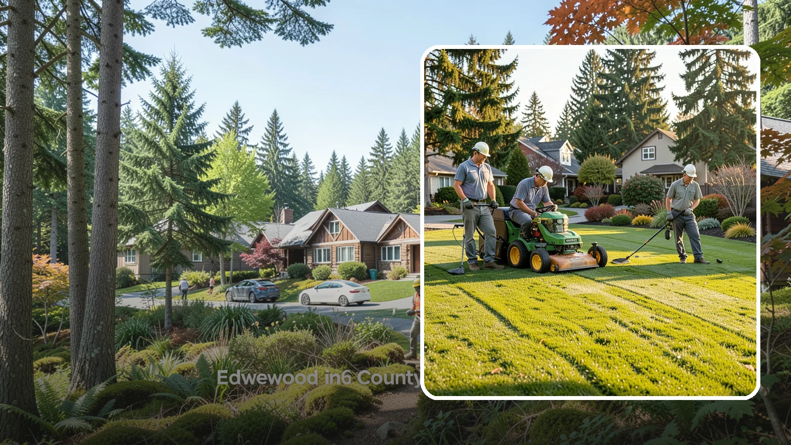 Lawn Mowing in Edgewood, Pierce County, WA - Professional lawn mowing that keeps your grass healthy, even, and sharp-looking all season long.