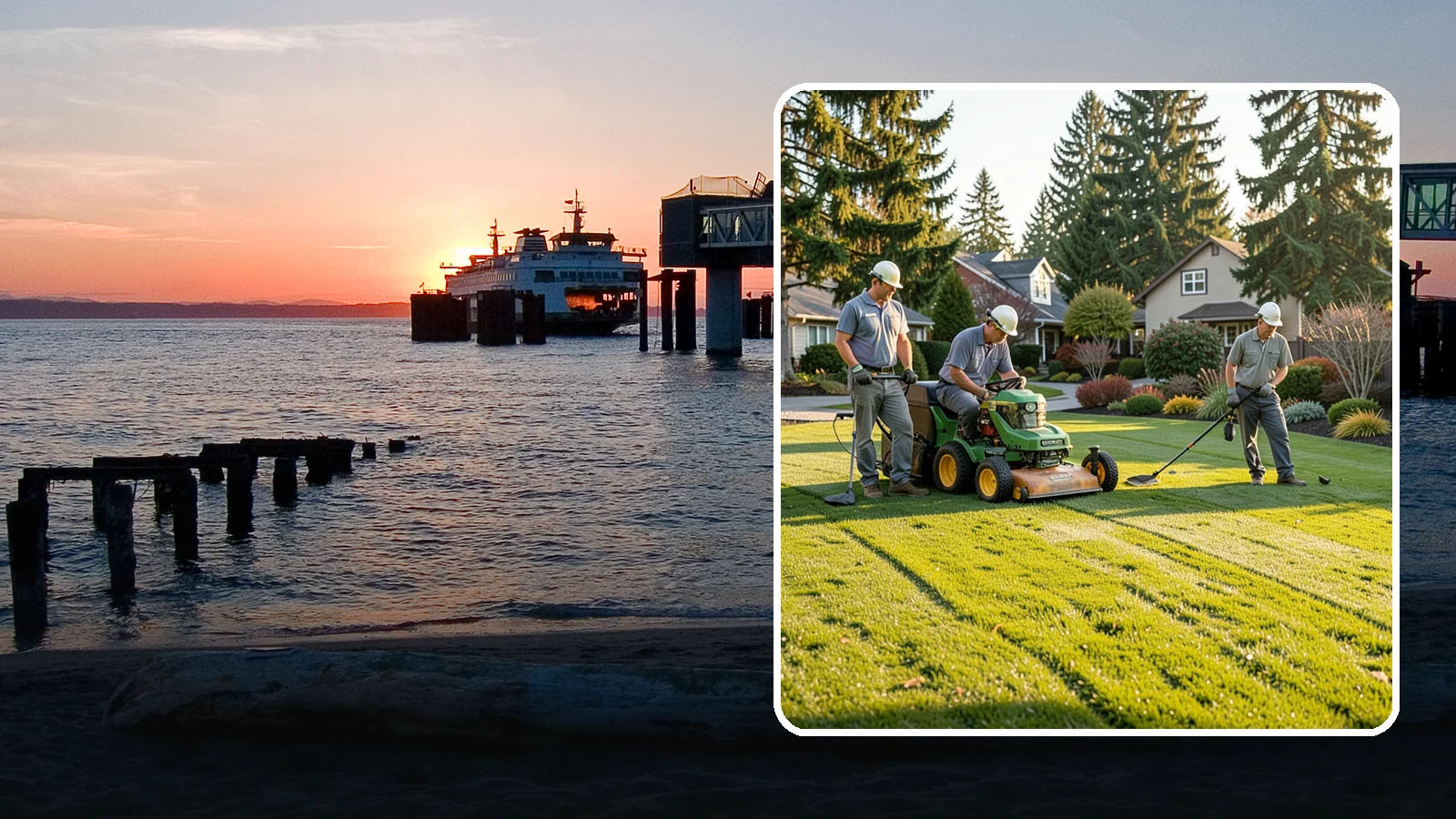 Lawn Mowing in Edmonds, Snohomish County, WA - Professional lawn mowing that keeps your grass healthy, even, and sharp-looking all season long.