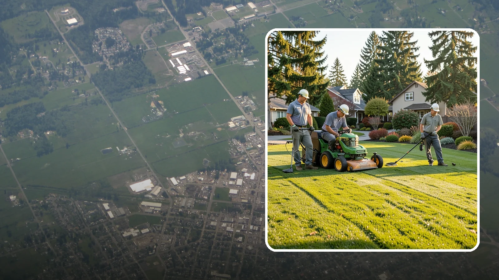 Lawn Mowing in Enumclaw, King County, WA - Professional lawn mowing that keeps your grass healthy, even, and sharp-looking all season long.
