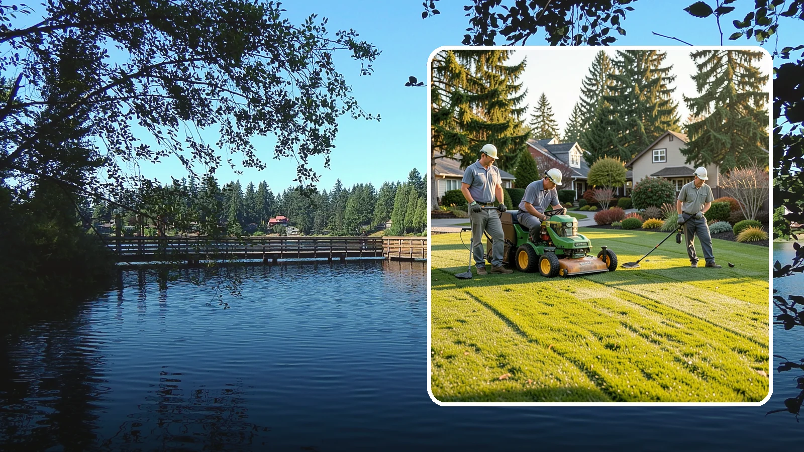 Lawn Mowing in Federal Way, King County, WA - Professional lawn mowing that keeps your grass healthy, even, and sharp-looking all season long.