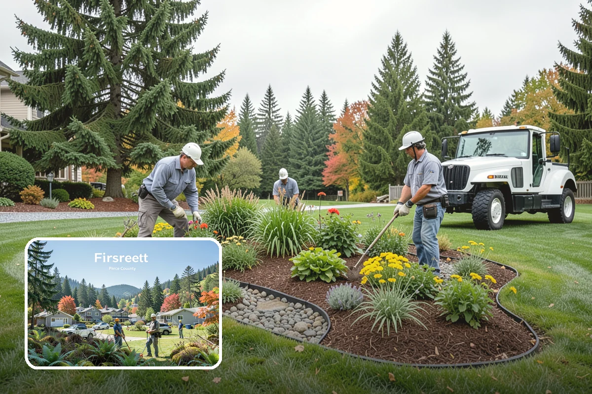 Lawn Mowing in Fircrest, Pierce County, WA - Healthy dense turf that resists weeds and moss