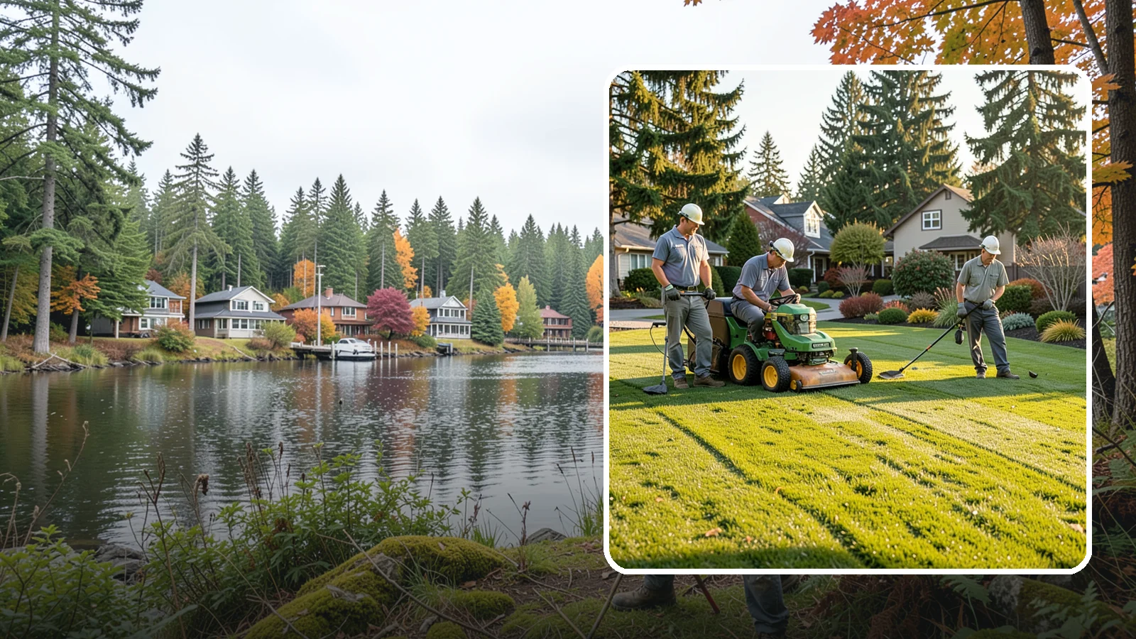 Lawn Mowing in La Conner, Skagit County, WA - Professional lawn mowing that keeps your grass healthy, even, and sharp-looking all season long.