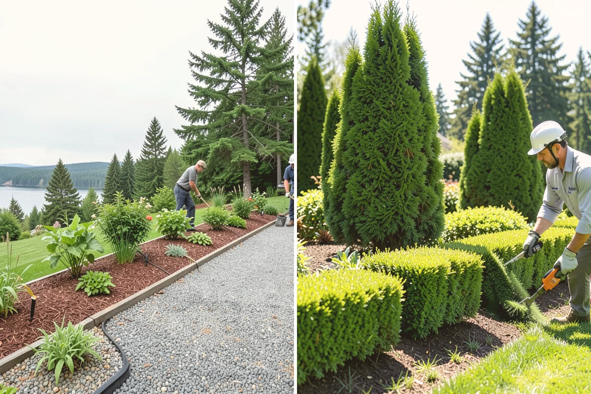 Lawn Mowing in Langley, Island County, WA - Assess grass height and set the correct cutting height for the season
