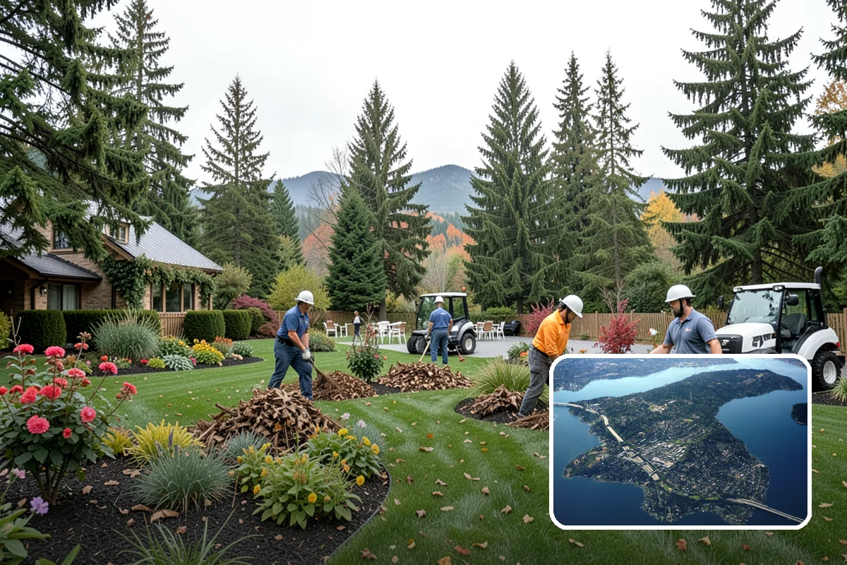 Lawn Mowing in Mercer Island, King County, WA - Healthy dense turf that resists weeds and moss