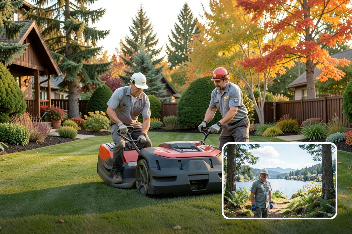 Lawn Mowing in Milton, King County, WA - Healthy dense turf that resists weeds and moss