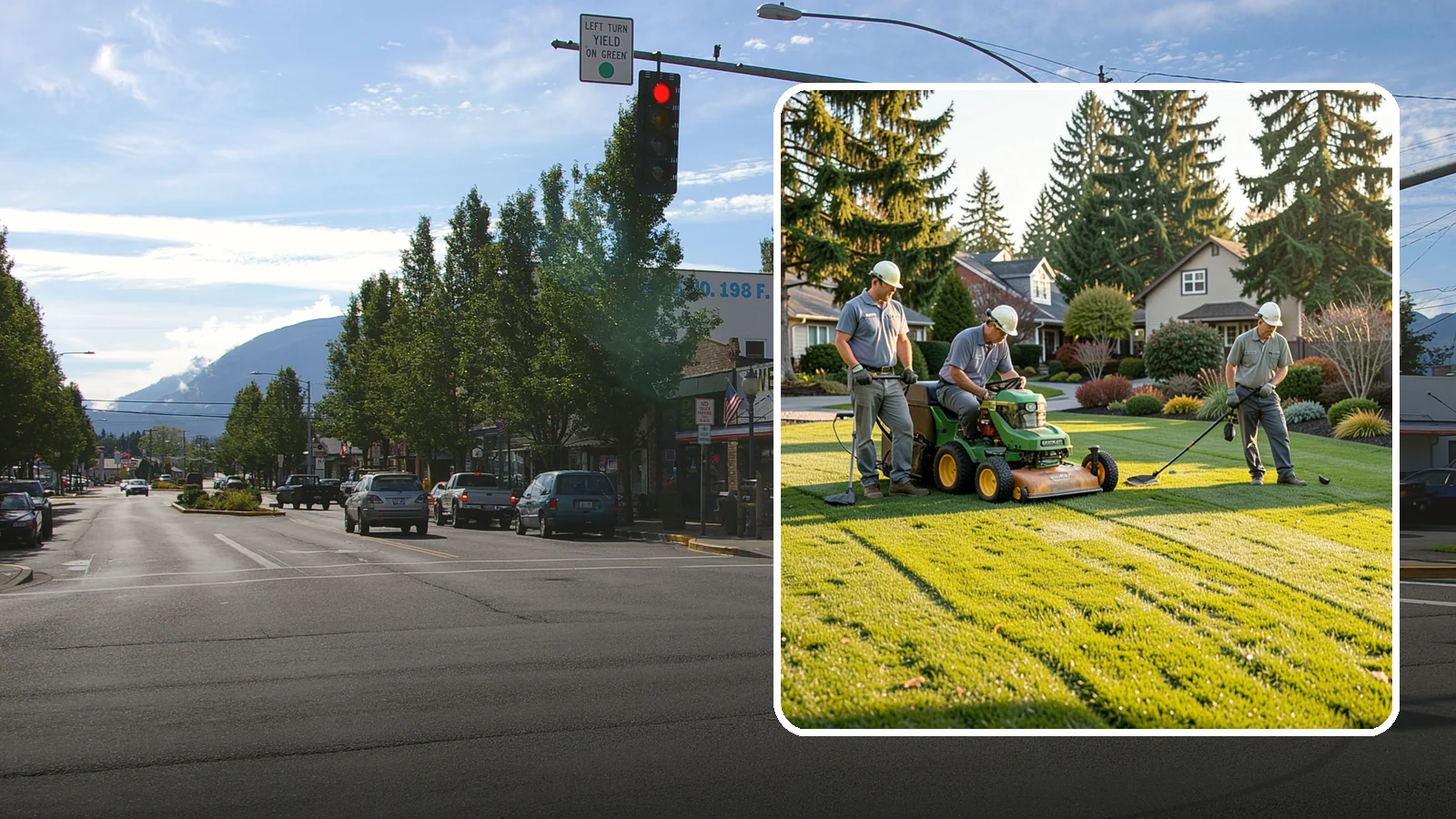 Lawn Mowing in North Bend, King County, WA - Professional lawn mowing that keeps your grass healthy, even, and sharp-looking all season long.