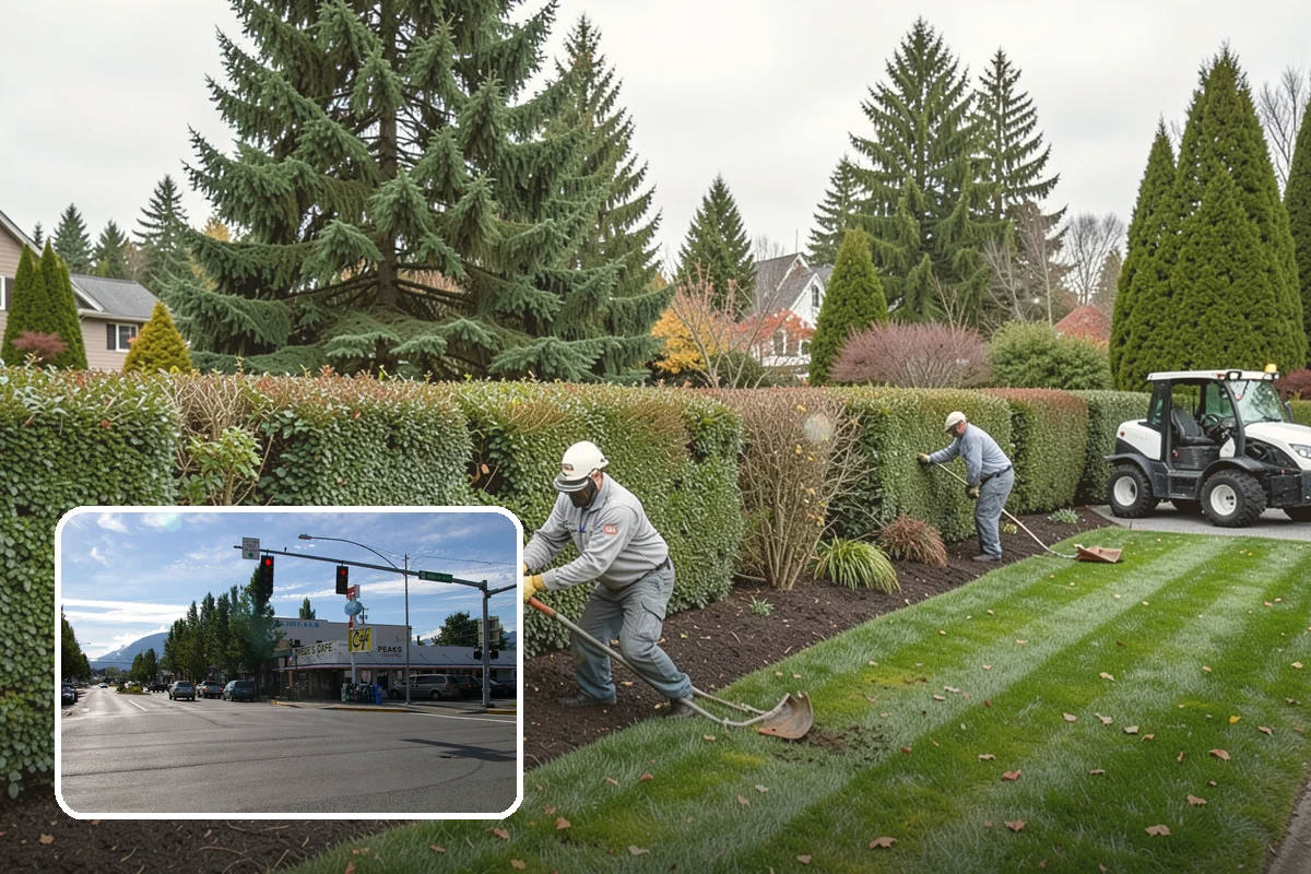Lawn Mowing in North Bend, King County, WA - Healthy dense turf that resists weeds and moss