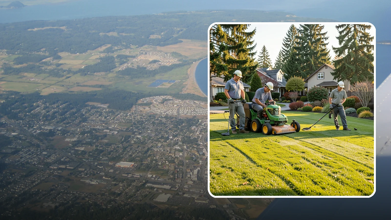 Lawn Mowing in Oak Harbor, Island County, WA - Professional lawn mowing that keeps your grass healthy, even, and sharp-looking all season long.