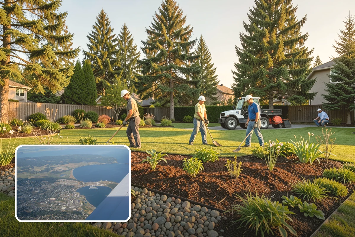Lawn Mowing in Oak Harbor, Island County, WA - Healthy dense turf that resists weeds and moss