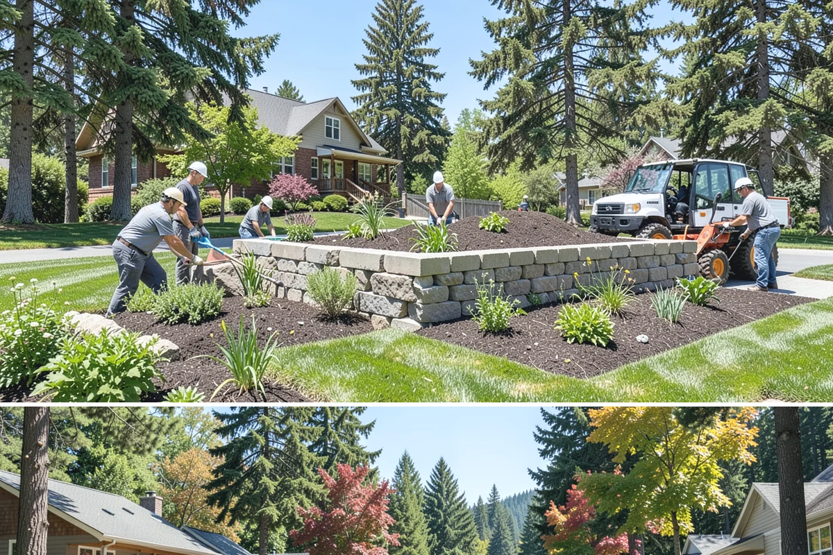 Lawn Mowing in Orting, Pierce County, WA - Weekly from spring through fall during peak growth
