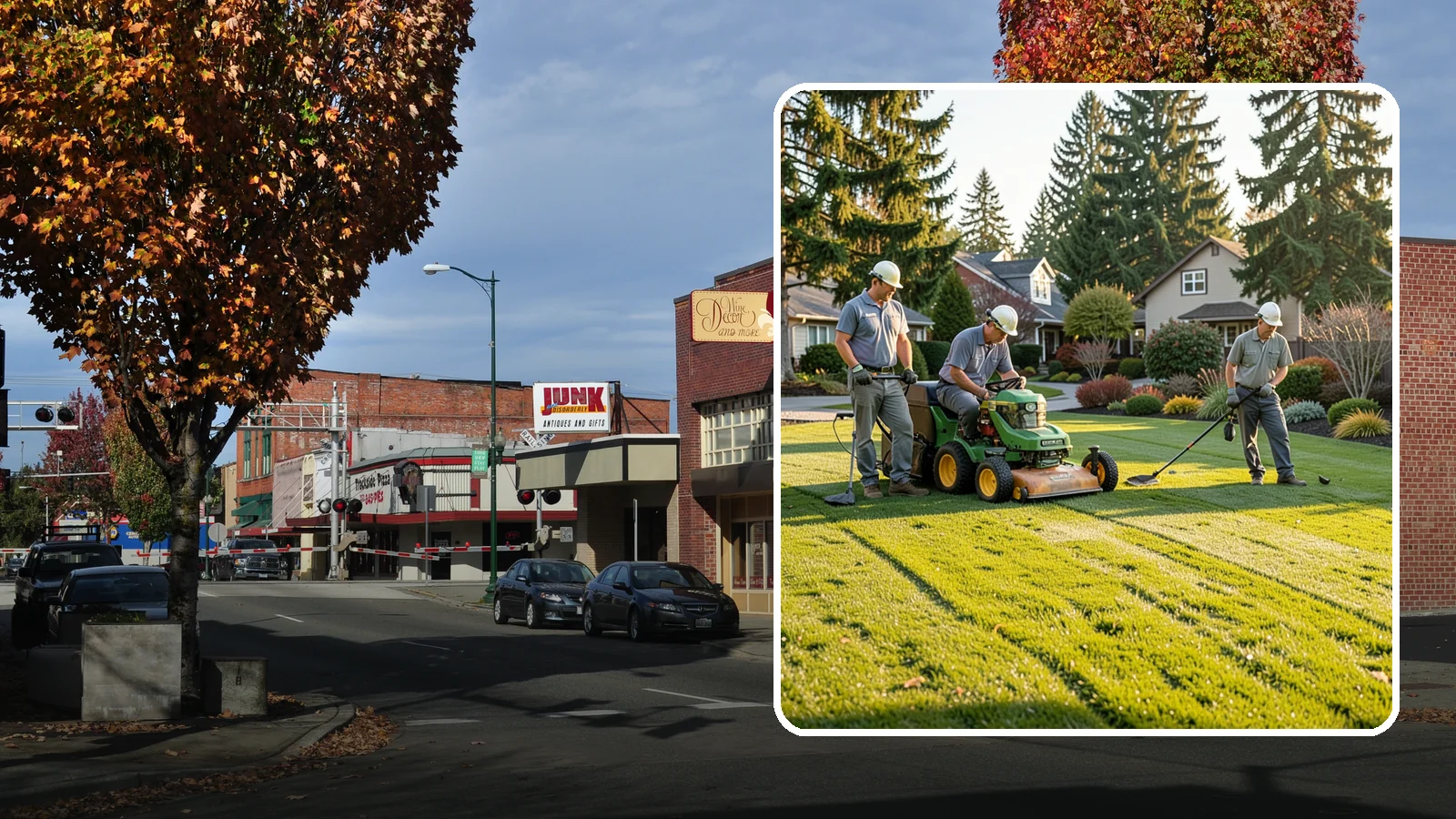 Lawn Mowing in Puyallup, Pierce County, WA - Professional lawn mowing that keeps your grass healthy, even, and sharp-looking all season long.