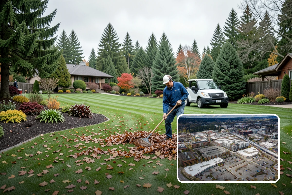 Lawn Mowing in Redmond, King County, WA - Healthy dense turf that resists weeds and moss