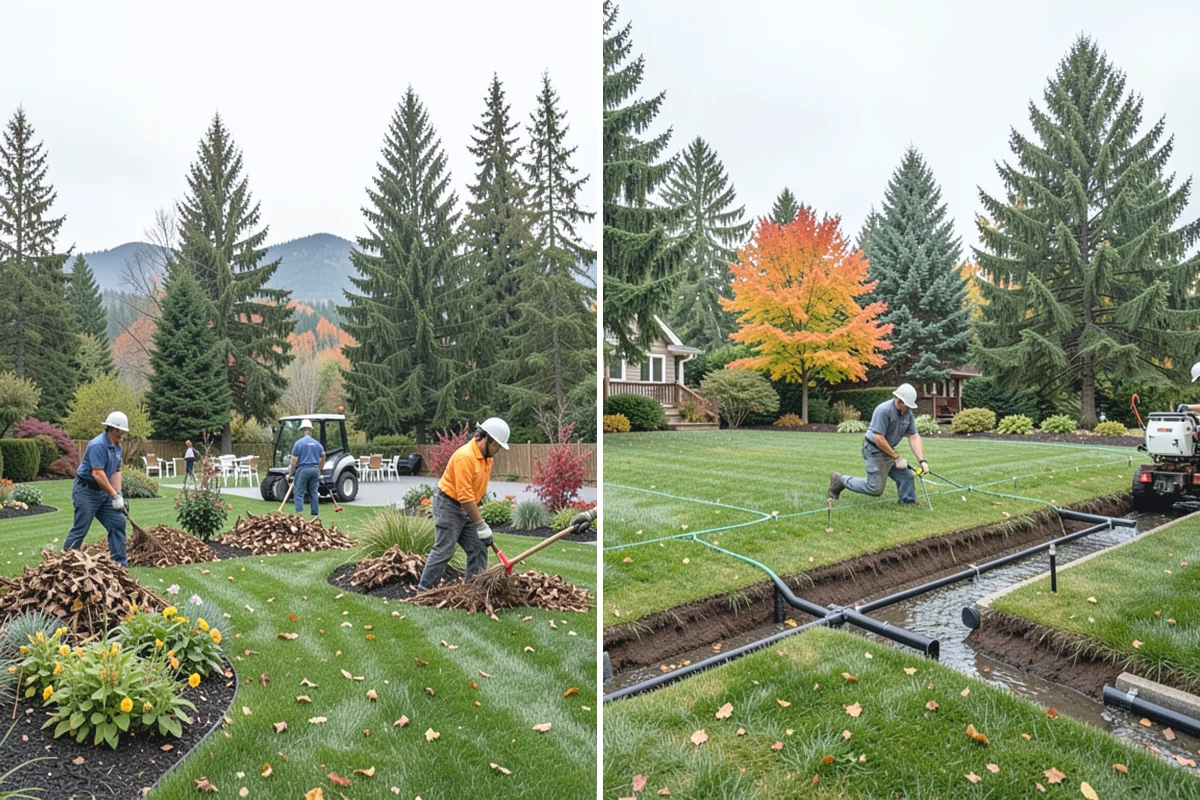 Lawn Mowing in Redmond, King County, WA - Assess grass height and set the correct cutting height for the season
