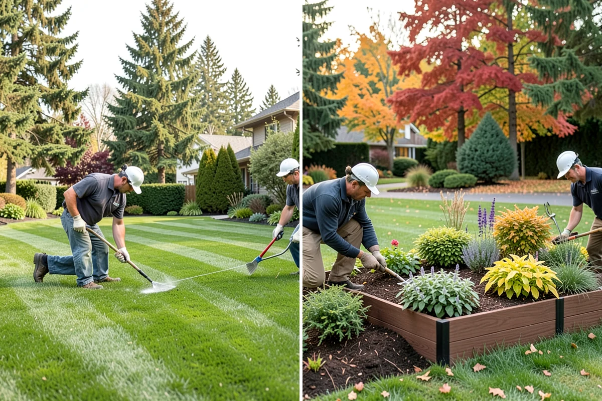 Lawn Mowing in Seattle, King County, WA - Assess grass height and set the correct cutting height for the season