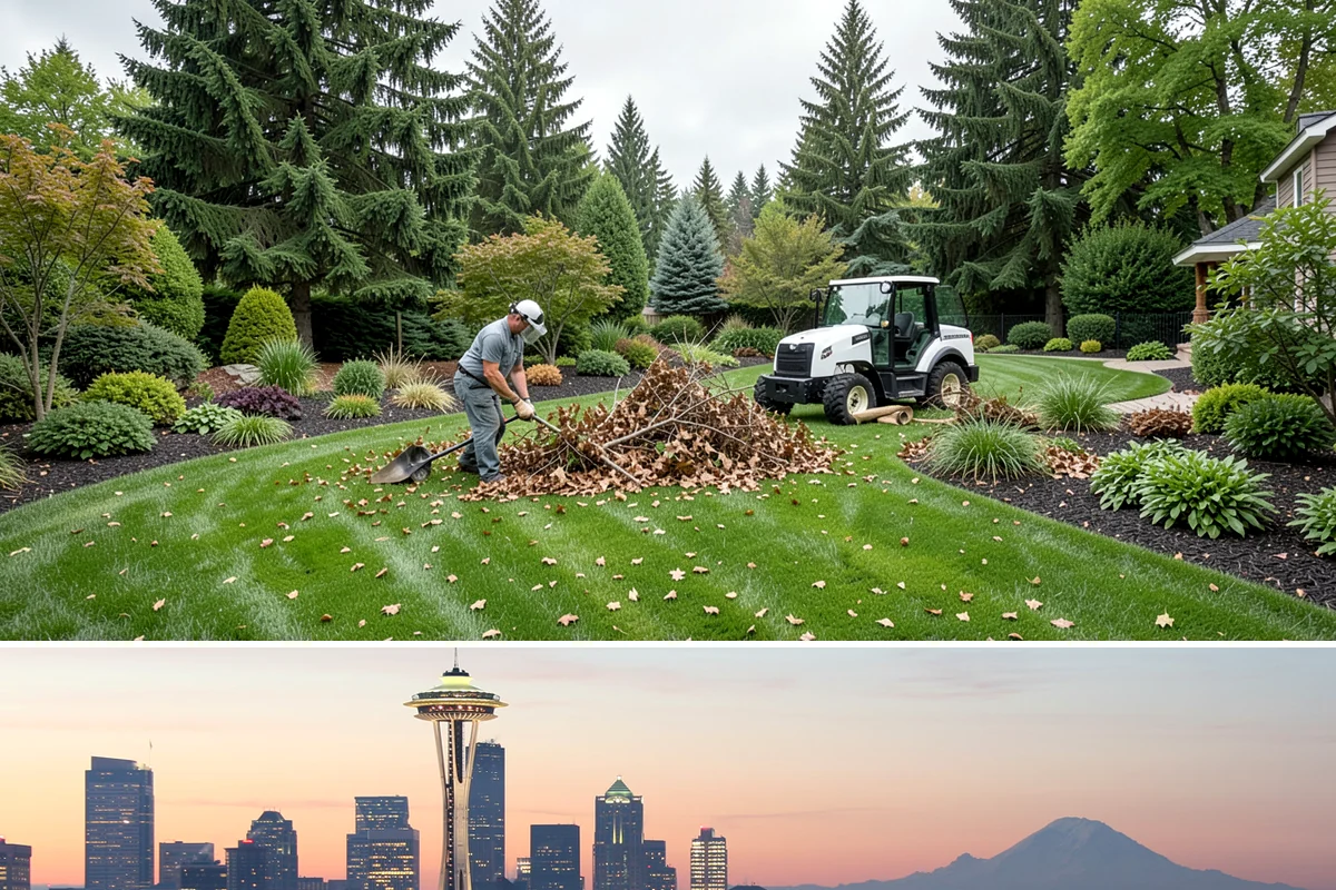 Lawn Mowing in Seattle, King County, WA - Weekly from spring through fall during peak growth