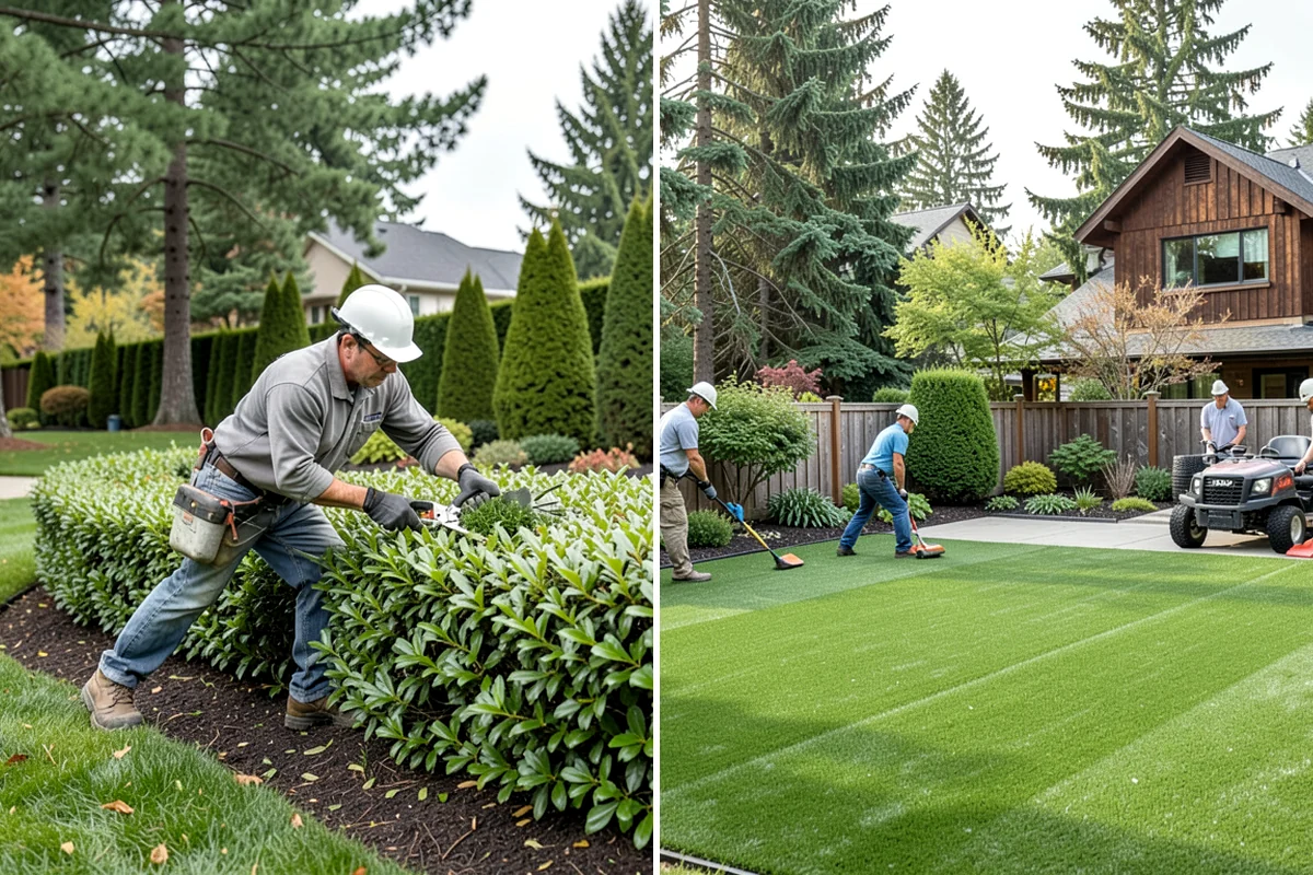 Lawn Mowing in Sedro-Woolley, Skagit County, WA - Assess grass height and set the correct cutting height for the season