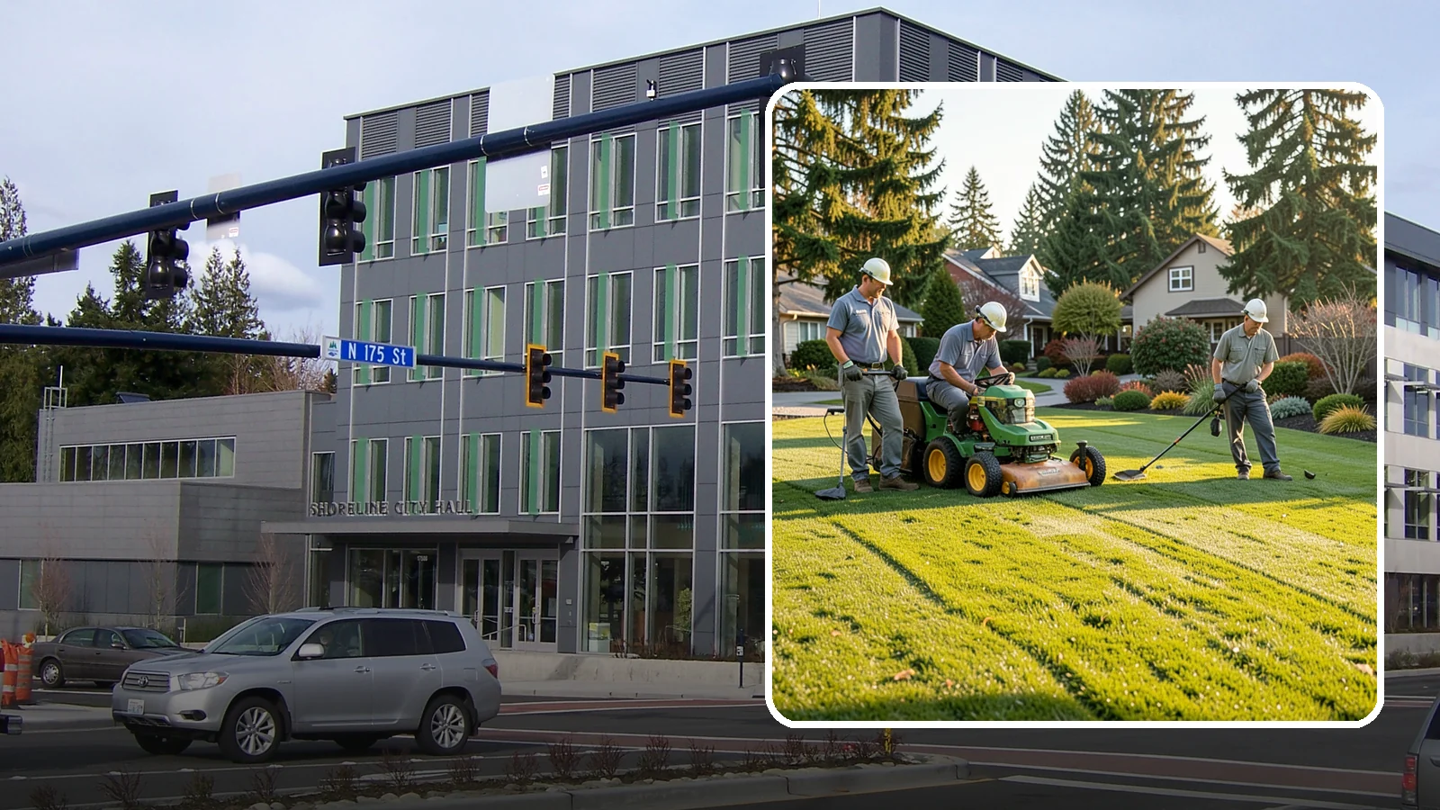 Lawn Mowing in Shoreline, King County, WA - Professional lawn mowing that keeps your grass healthy, even, and sharp-looking all season long.