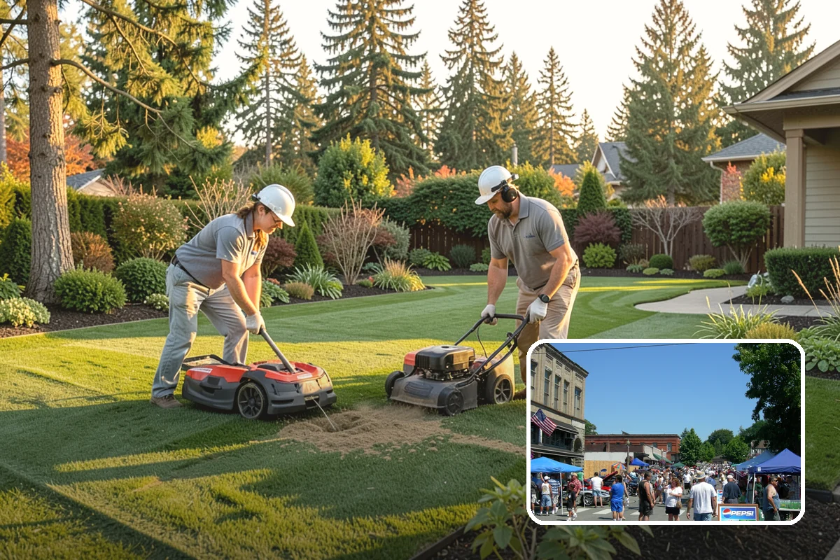 Lawn Mowing in Snohomish, Snohomish County, WA - Healthy dense turf that resists weeds and moss