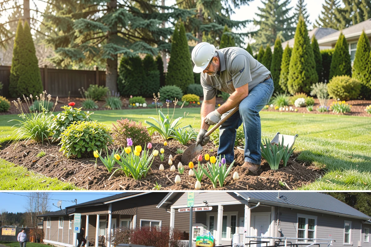 Lawn Mowing in South Prairie, Pierce County, WA - Weekly from spring through fall during peak growth