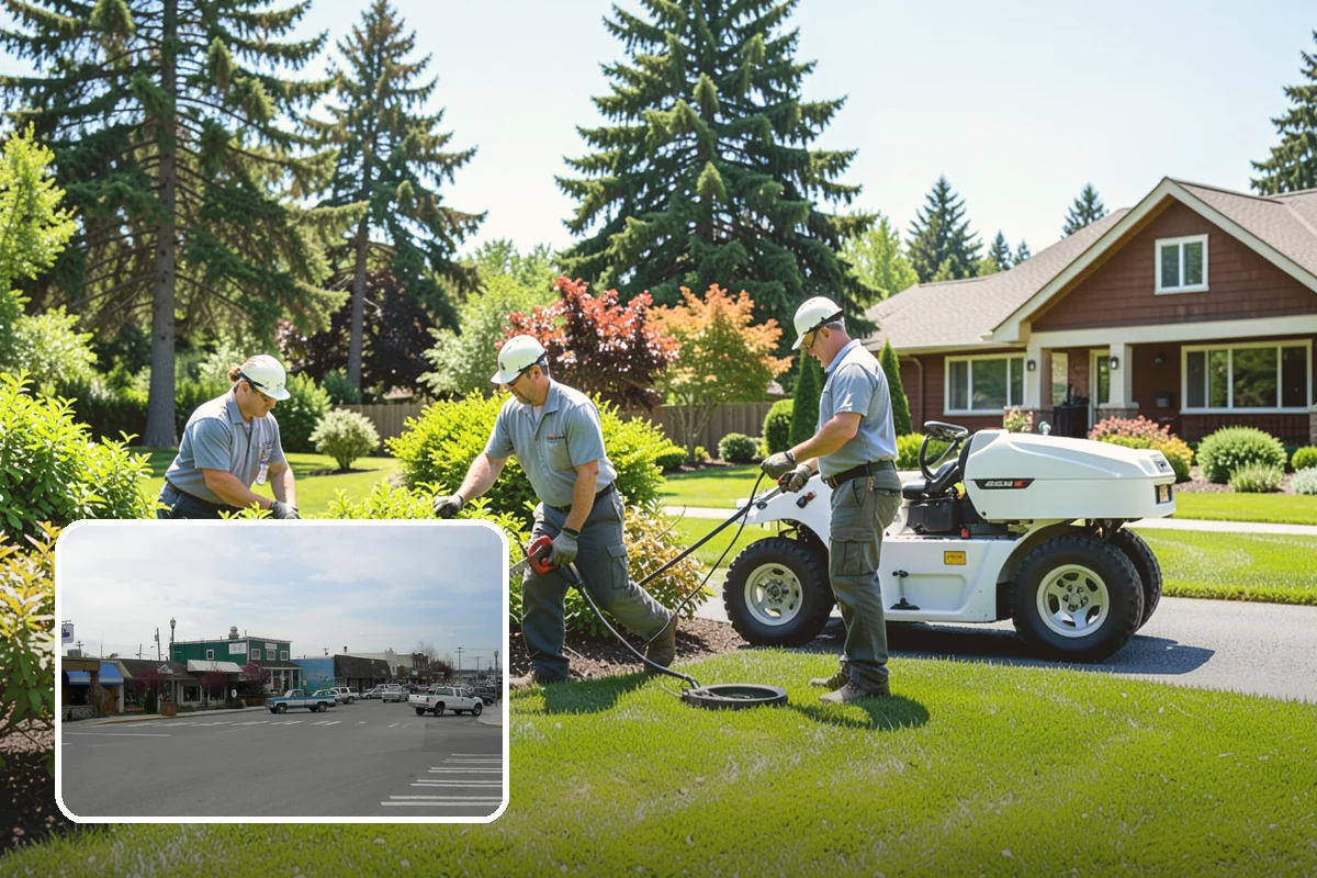 Lawn Mowing in Stanwood, Snohomish County, WA - Healthy dense turf that resists weeds and moss