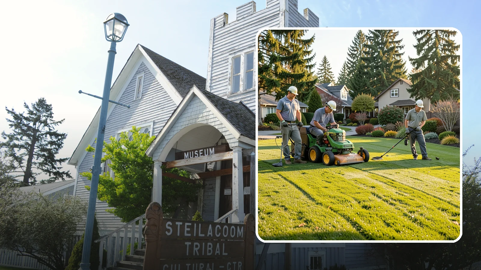Lawn Mowing in Steilacoom, Pierce County, WA - Professional lawn mowing that keeps your grass healthy, even, and sharp-looking all season long.