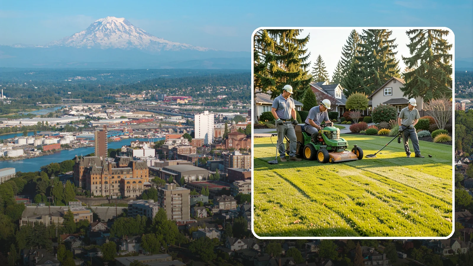 Lawn Mowing in Tacoma, Pierce County, WA - Professional lawn mowing that keeps your grass healthy, even, and sharp-looking all season long.