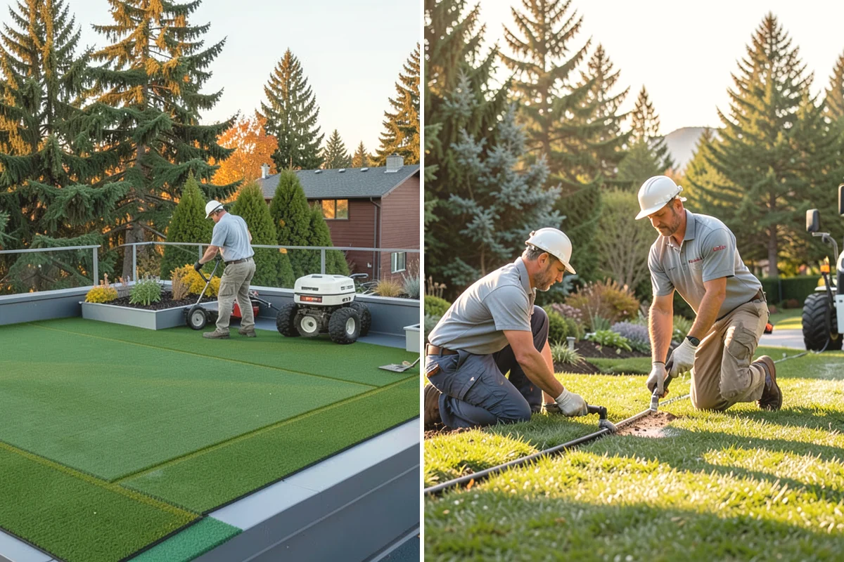 Lawn Mowing in University Place, Pierce County, WA - Assess grass height and set the correct cutting height for the season