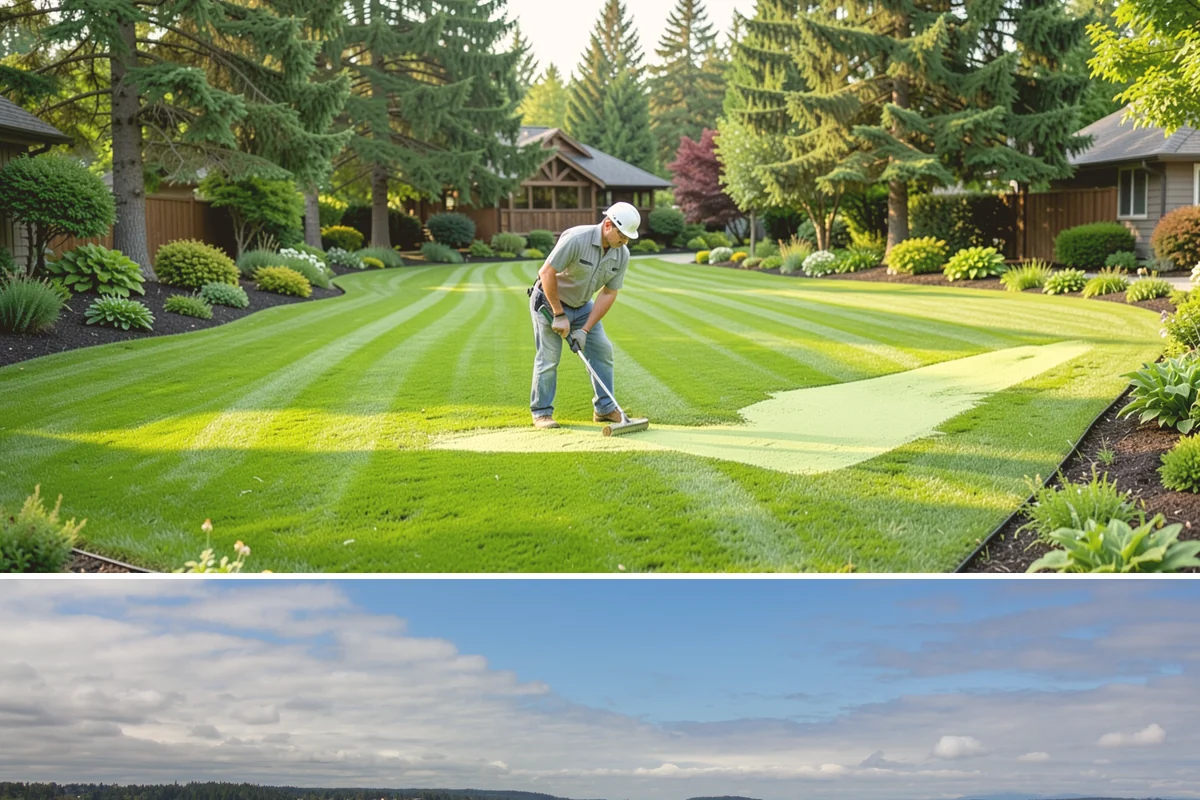 Lawn Mowing in University Place, Pierce County, WA - Weekly from spring through fall during peak growth