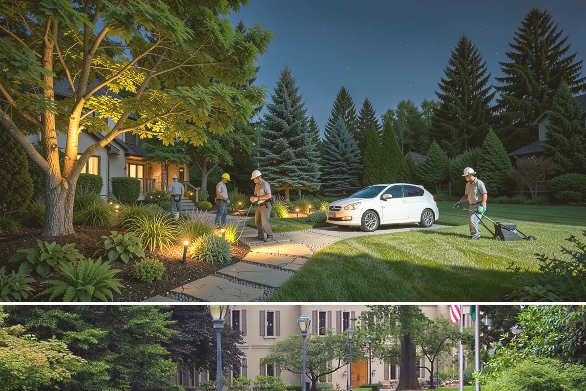 Lawn Mowing in Woodinville, King County, WA - Weekly from spring through fall during peak growth
