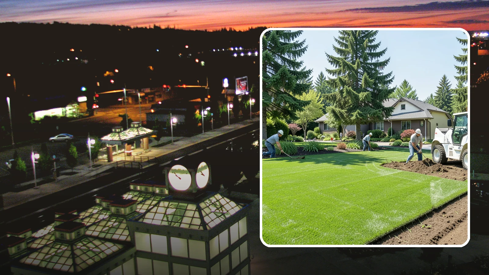 Lawn Removal in Auburn, King County, WA - Complete removal of old, dead, or unwanted lawn to make way for new turf, beds, or hardscape.