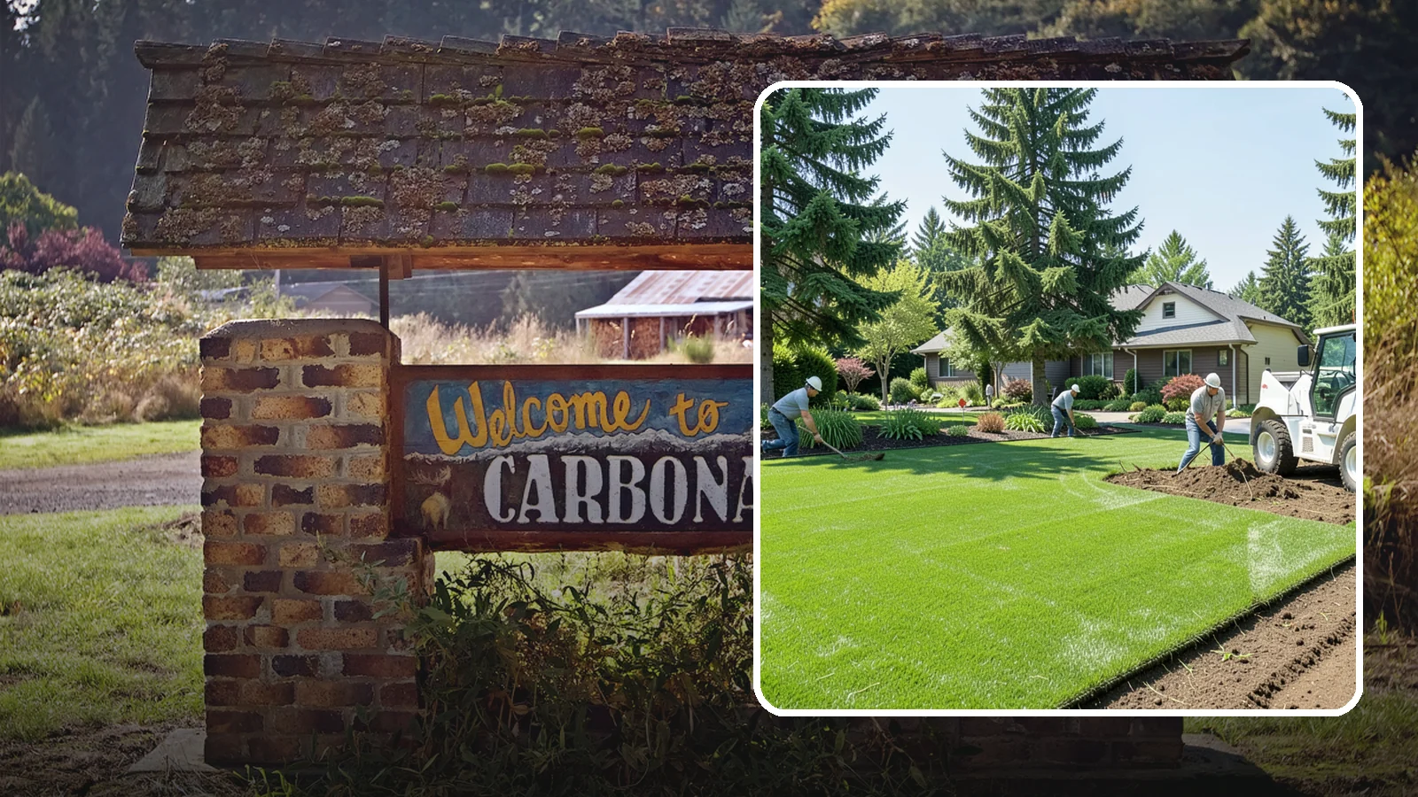 Lawn Removal in Carbonado, Pierce County, WA - Complete removal of old, dead, or unwanted lawn to make way for new turf, beds, or hardscape.