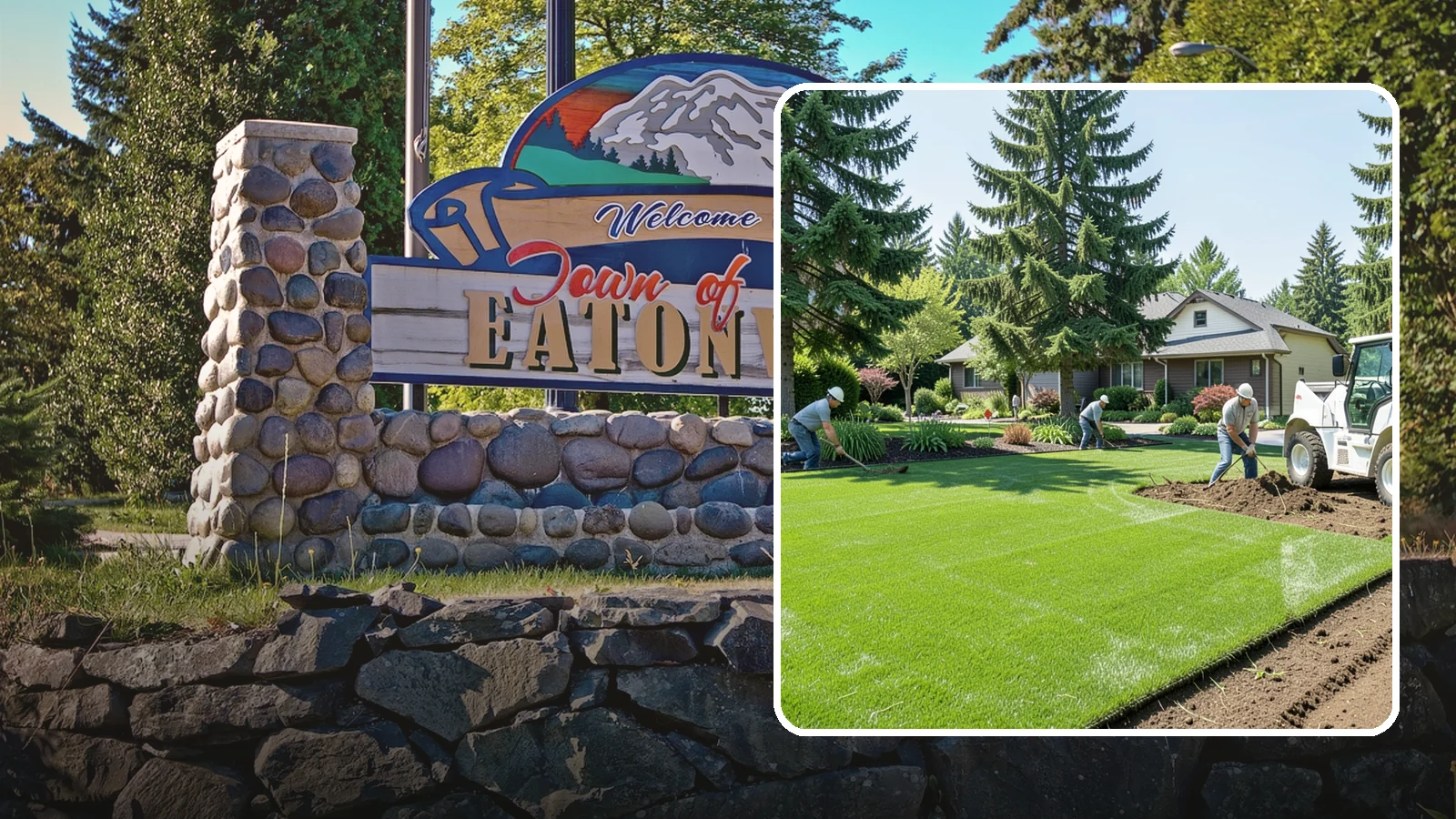 Lawn Removal in Eatonville, Pierce County, WA - Complete removal of old, dead, or unwanted lawn to make way for new turf, beds, or hardscape.