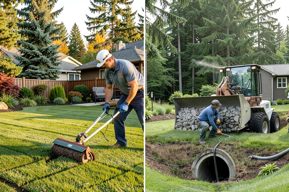 Lawn Removal in Enumclaw, King County, WA - Confirm the removal depth for your next project