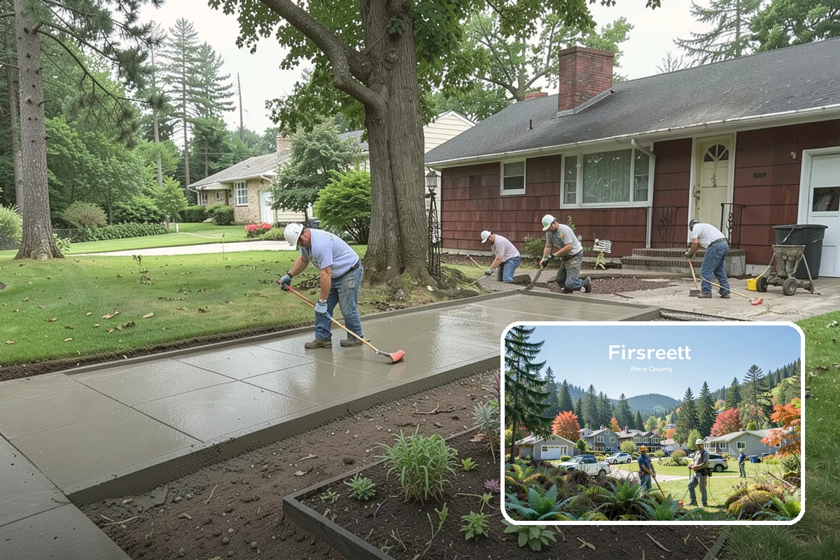 Lawn Removal in Fircrest, Pierce County, WA - Clean slate for new turf, beds, or hardscape