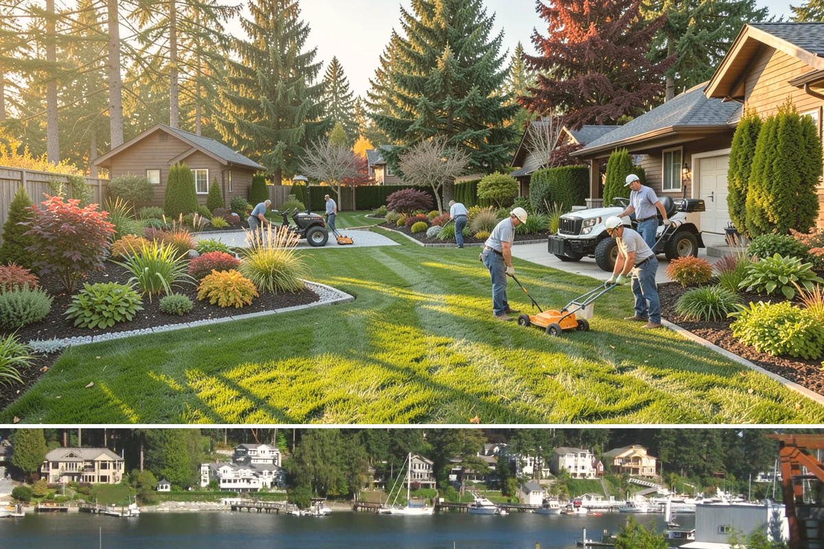 Lawn Removal in Gig Harbor, Pierce County, WA - Can be done year-round