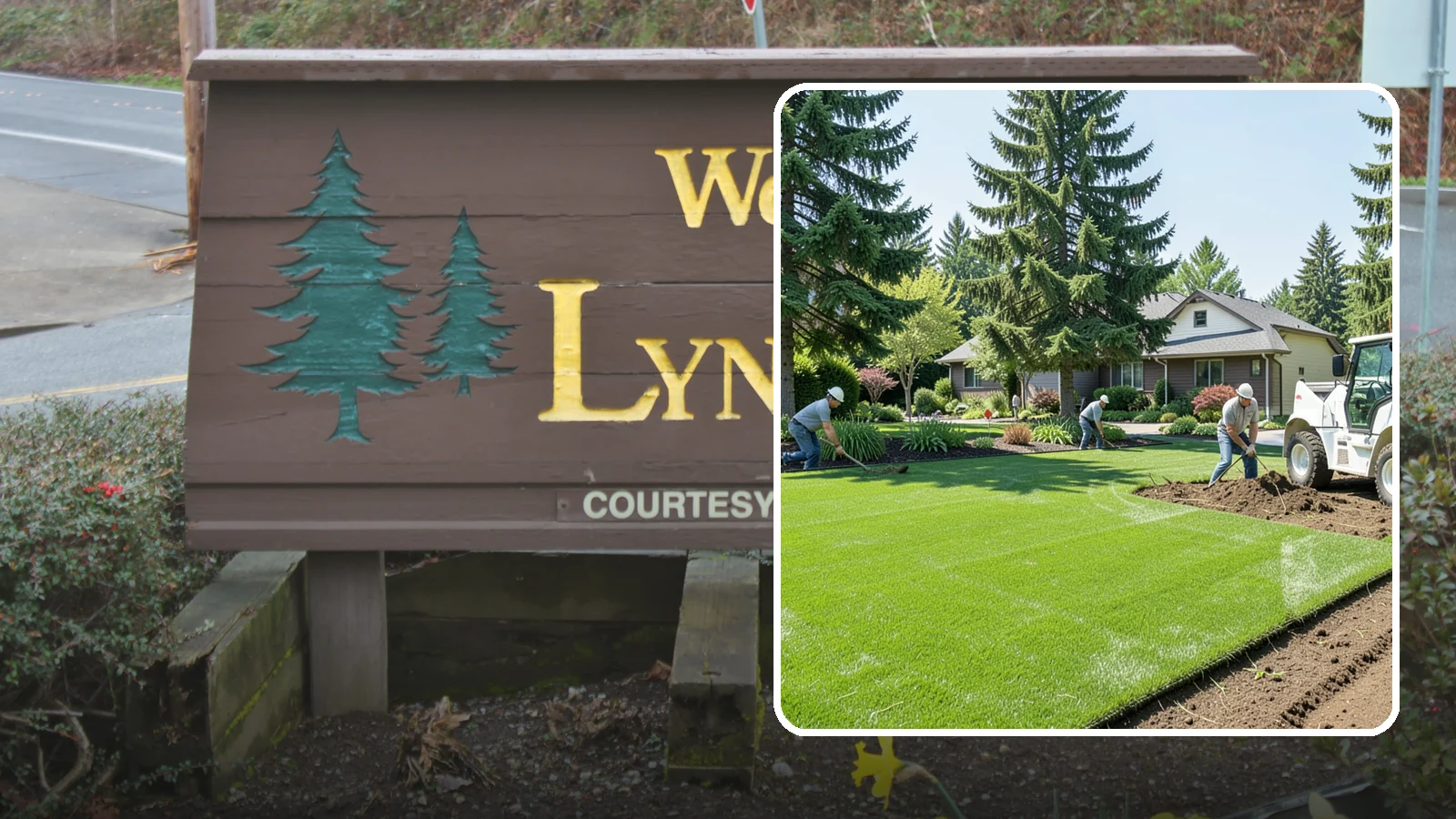 Lawn Removal in Lynnwood, Snohomish County, WA - Complete removal of old, dead, or unwanted lawn to make way for new turf, beds, or hardscape.