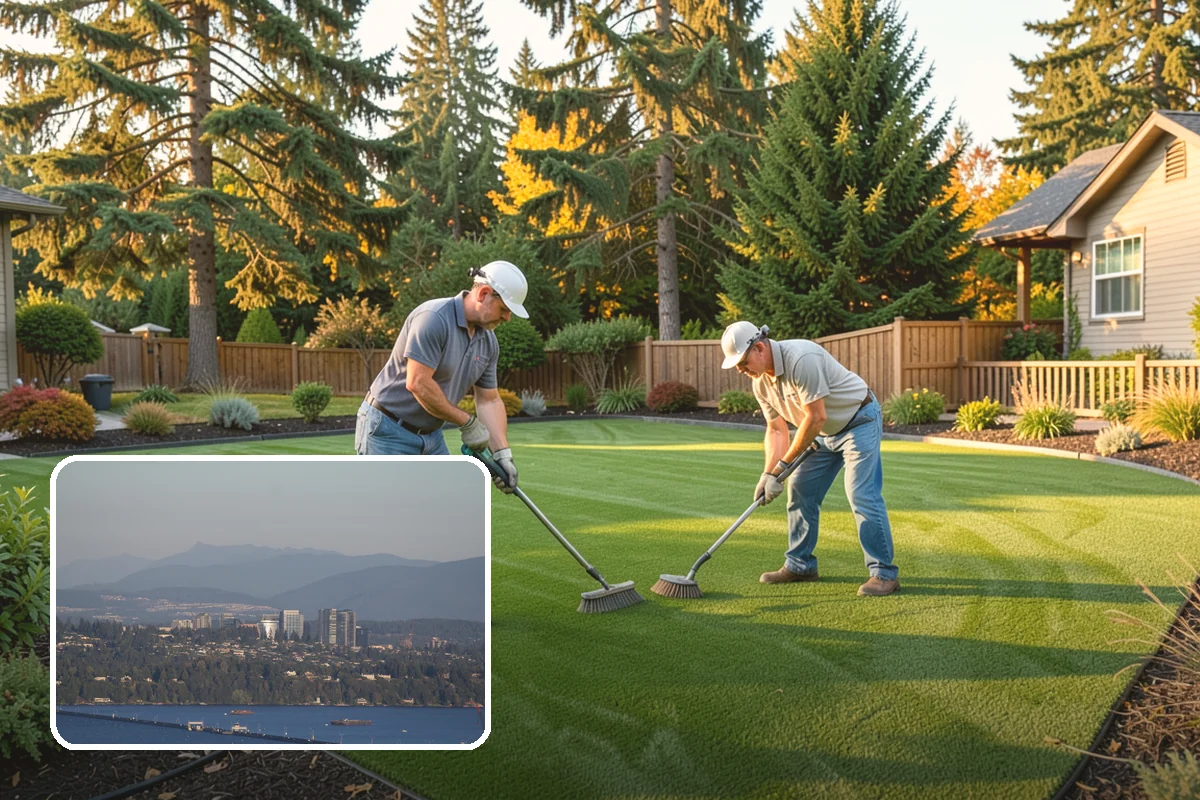 Lawn Removal in Medina, King County, WA - Clean slate for new turf, beds, or hardscape