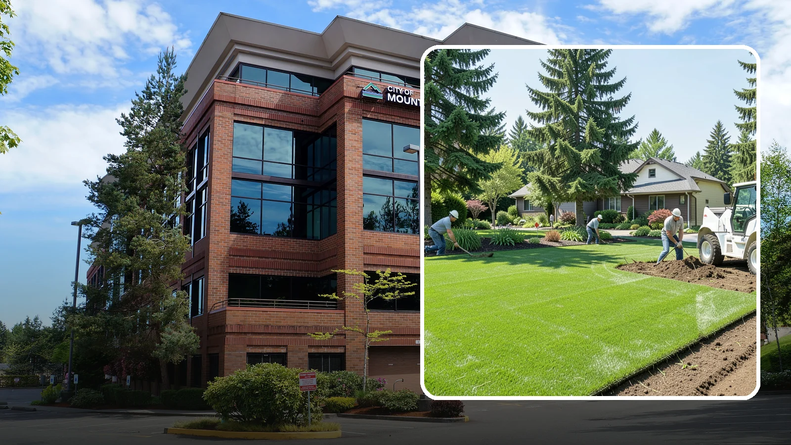 Lawn Removal in Mountlake Terrace, Snohomish County, WA - Complete removal of old, dead, or unwanted lawn to make way for new turf, beds, or hardscape.