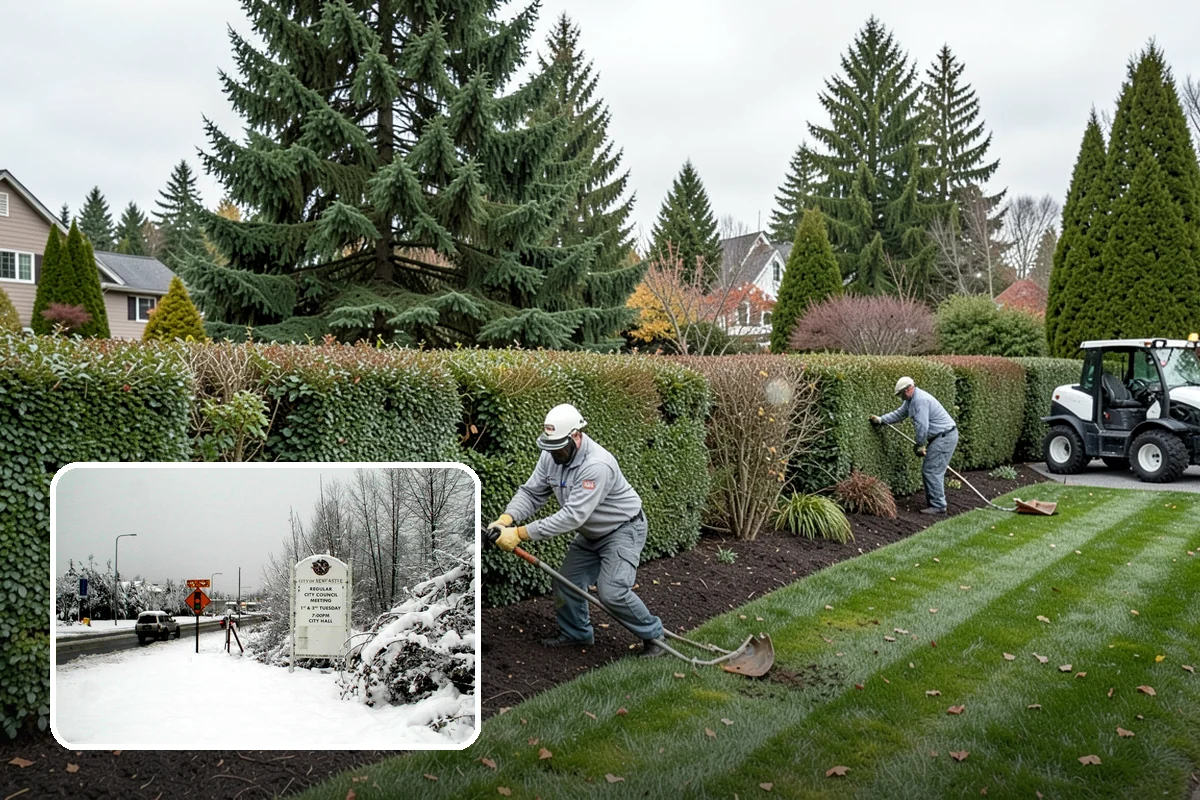 Lawn Removal in Newcastle, King County, WA - Clean slate for new turf, beds, or hardscape